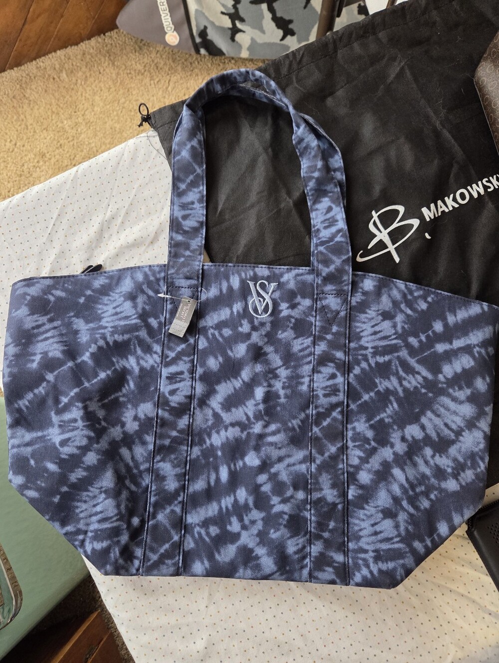 NWT Victoria Secret Tie Dye Tote